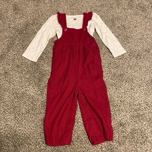 Carter's Bright Pink Kids Overalls